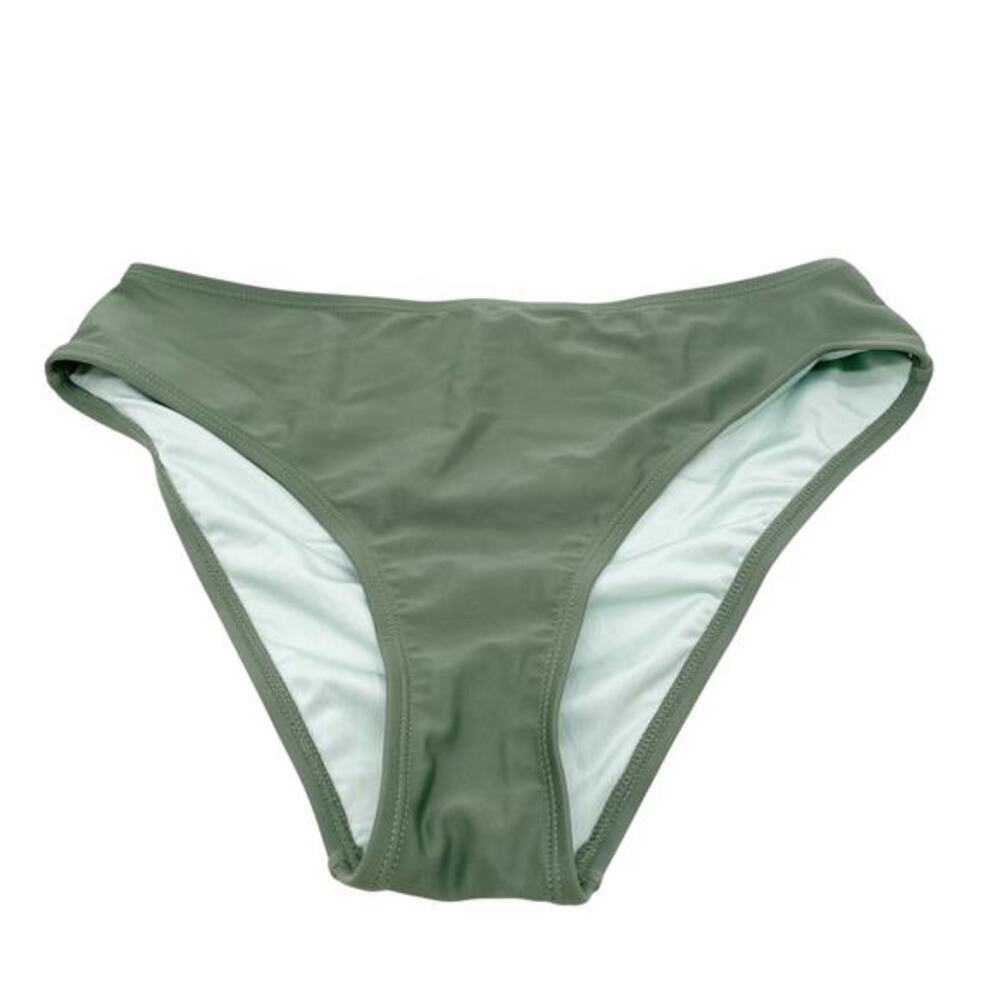 Cupshe Women's Green Mid Rise Bottom Swimsuit Size‎ Small